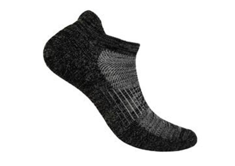 Alternative view of BioSoft Low Cut Sock - Black