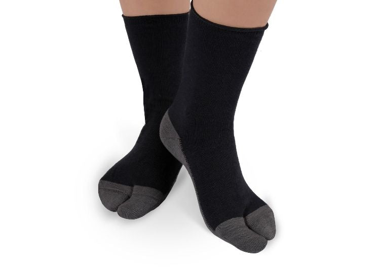 Alternative view of Bunion Relief Socks - Charcoal