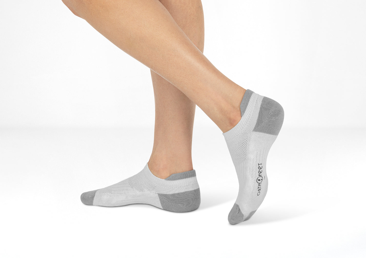 Alternative view of BioSoft Low Cut Sock - White