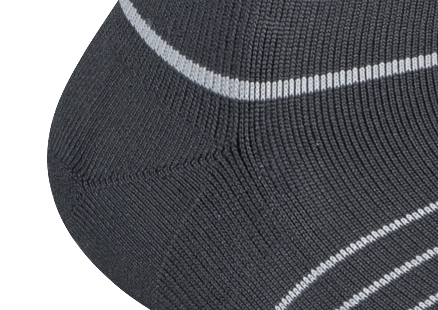 Mid-Calf Compression Socks 18-25 mmHg - Dark Gray - Image 9
