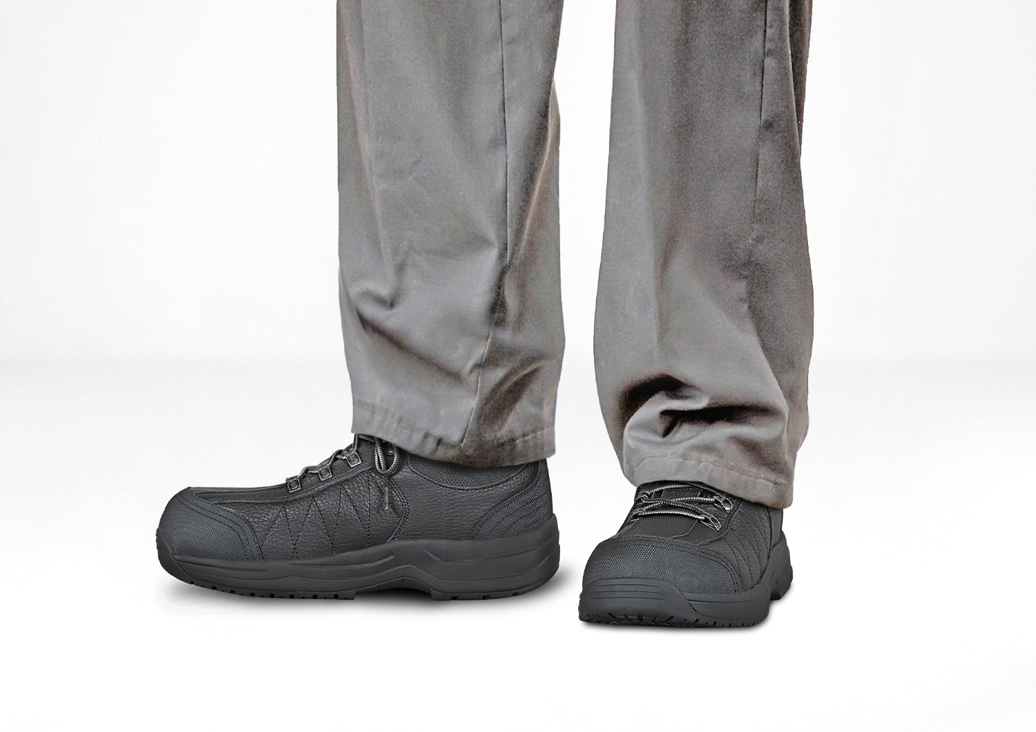 Alternative view of Basalt Work Shoes - Black