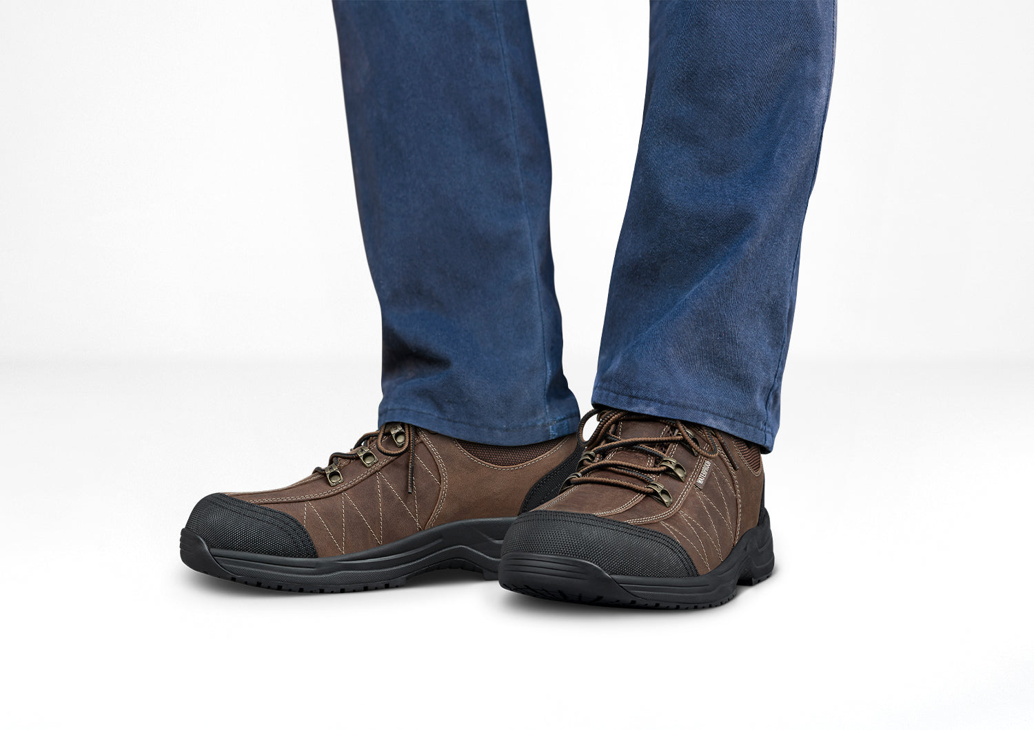 Alternative view of Basalt Work Shoes - Brown