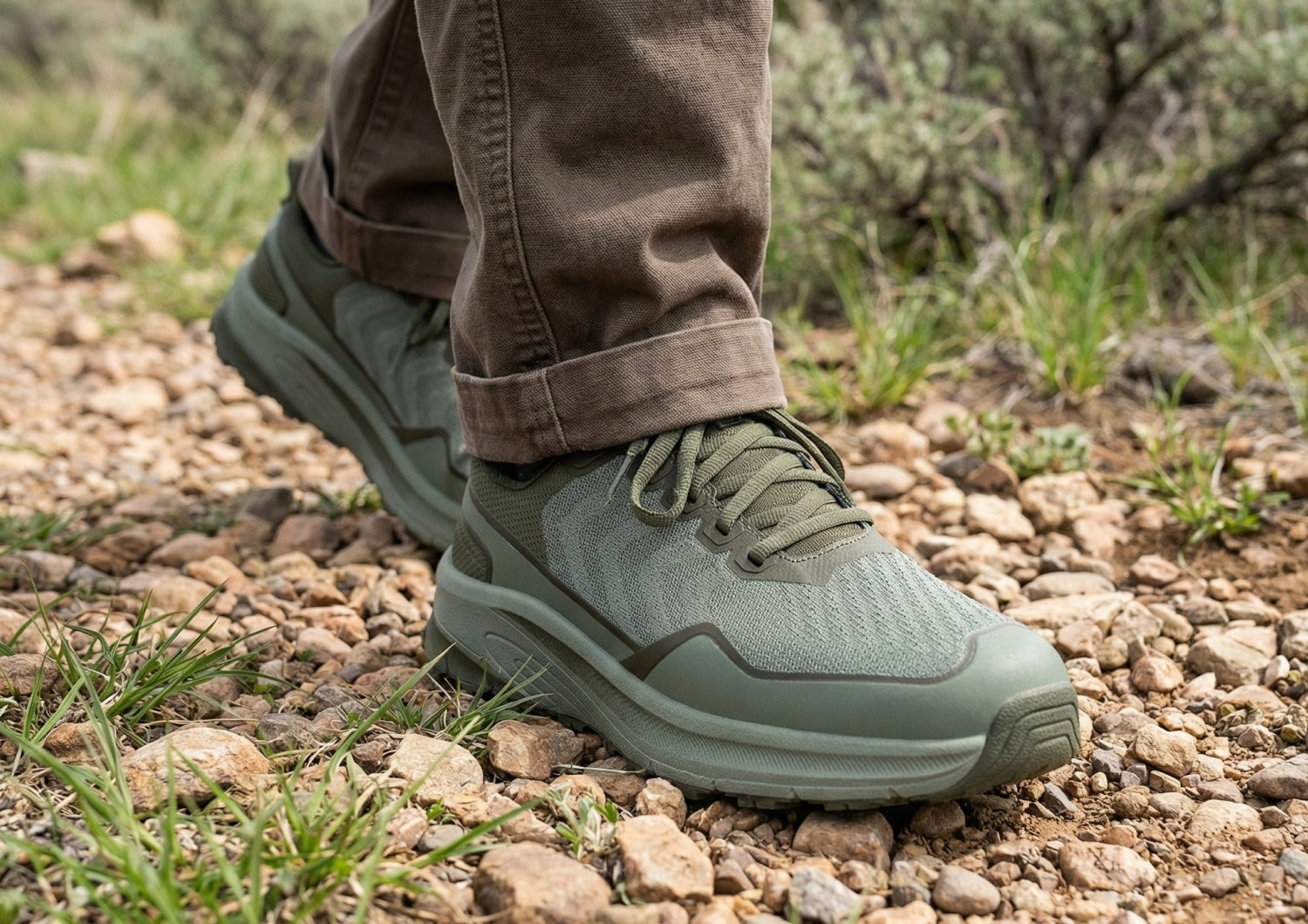 Alternative view of Tilos Trail Hands-Free - Sage/Army Green