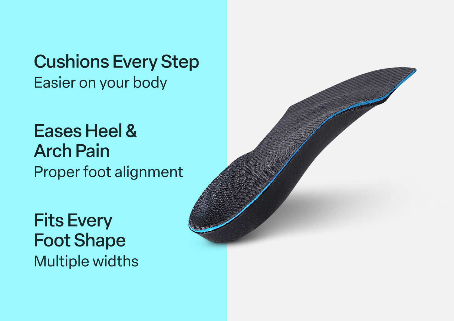 Alternative view of BioSole-Gel 3/4 Length Dress Women's Orthotics