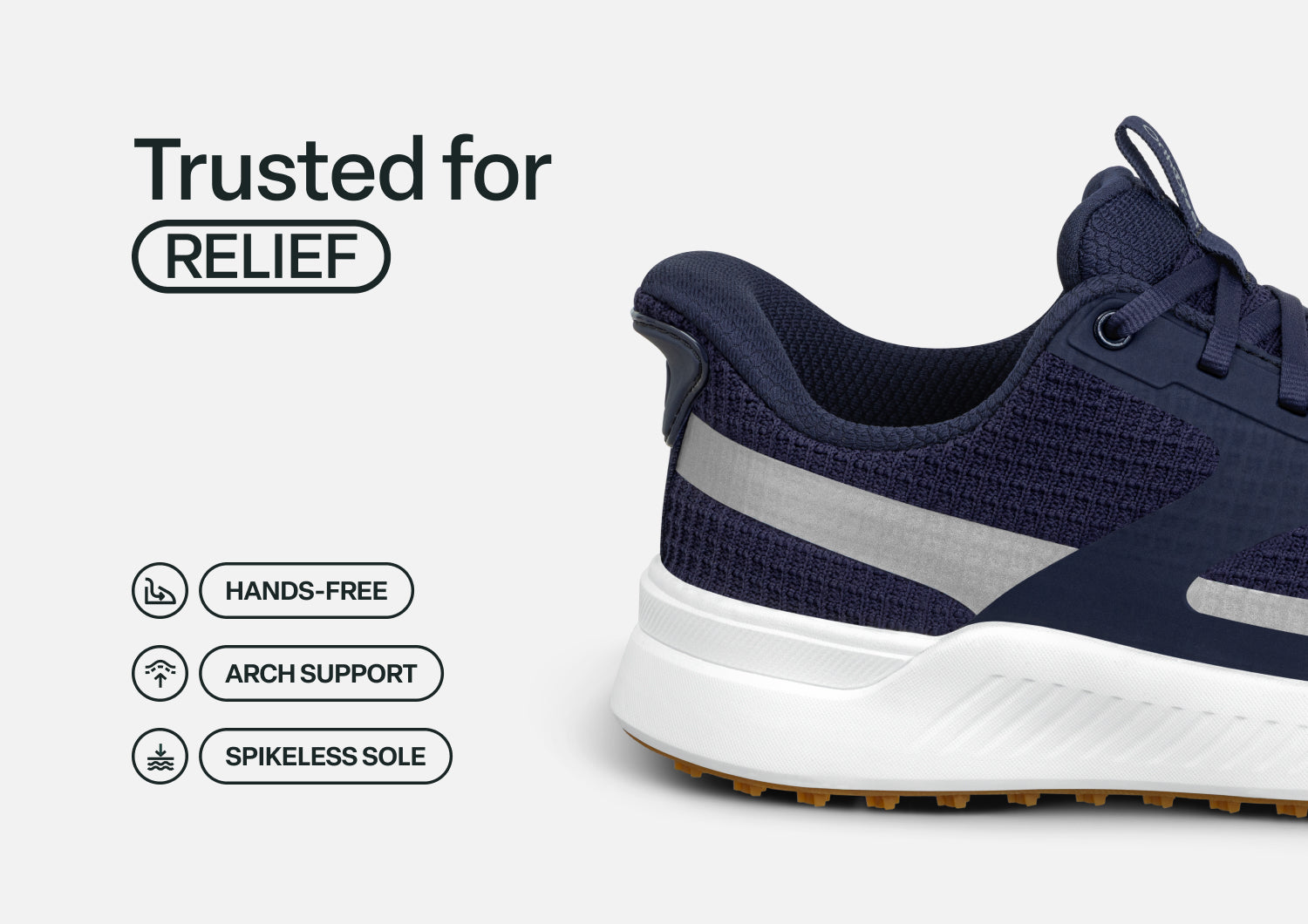Fairway Hands-Free Golf - Navy/Silver - Image 5