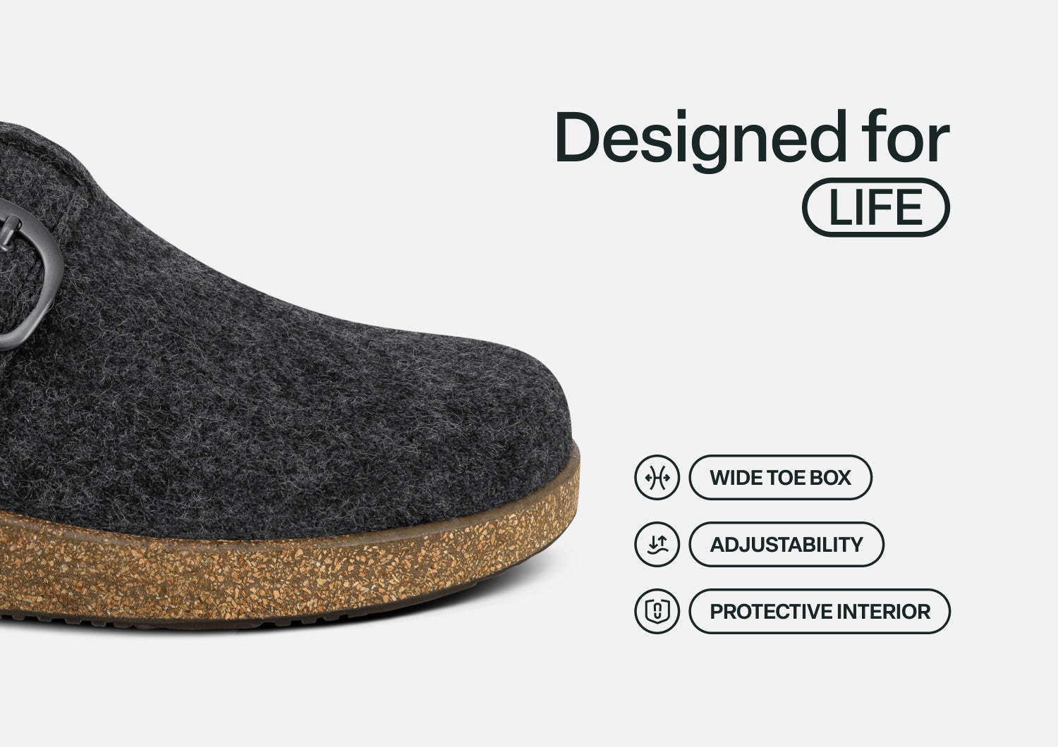 Casey - Charcoal Wool - Image 6