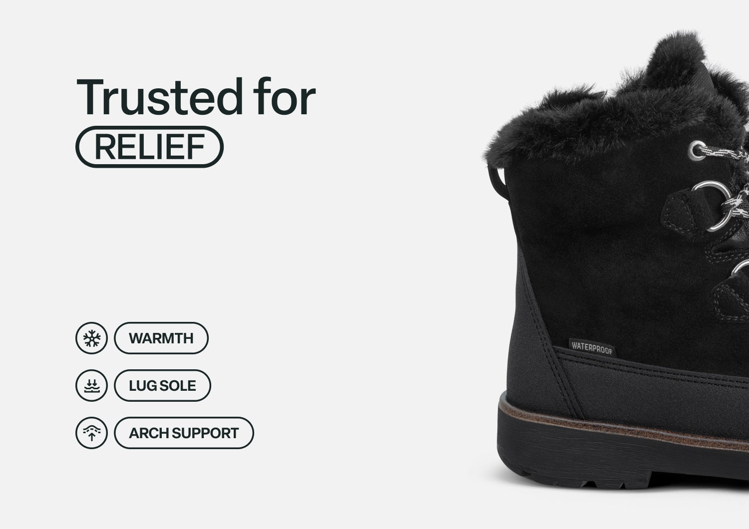 Stowe Waterproof - Black - Image 5