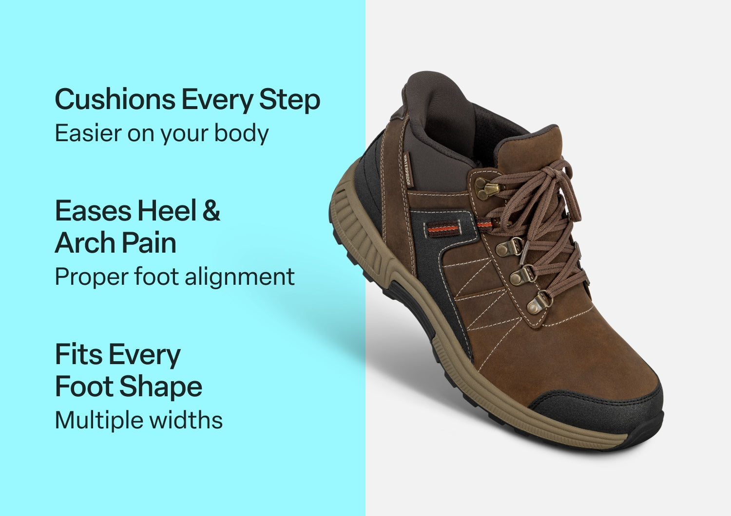 Alternative view of Dalton Hands-Free Waterproof - Brown