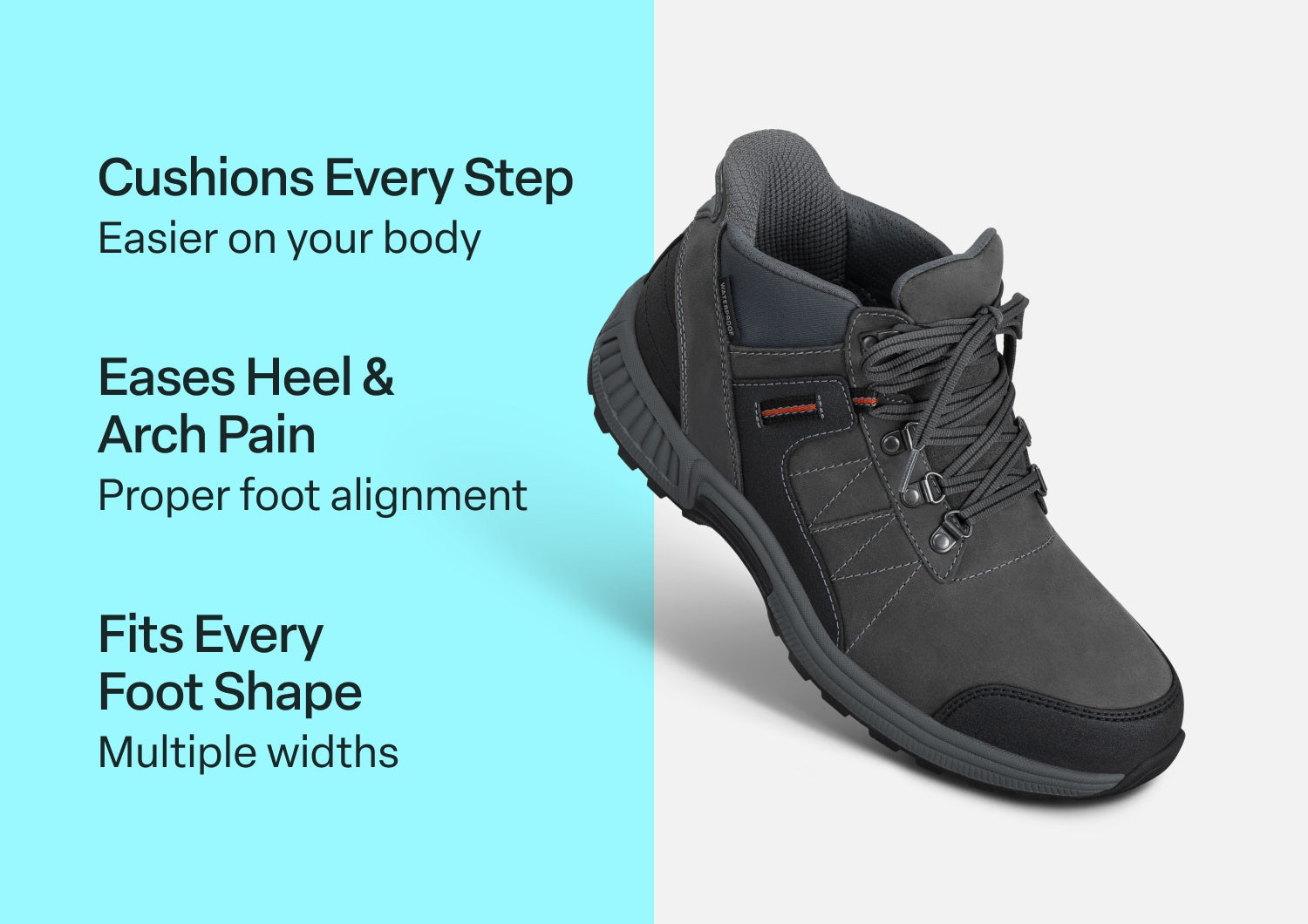 Alternative view of Dalton Hands-Free Waterproof - Gray