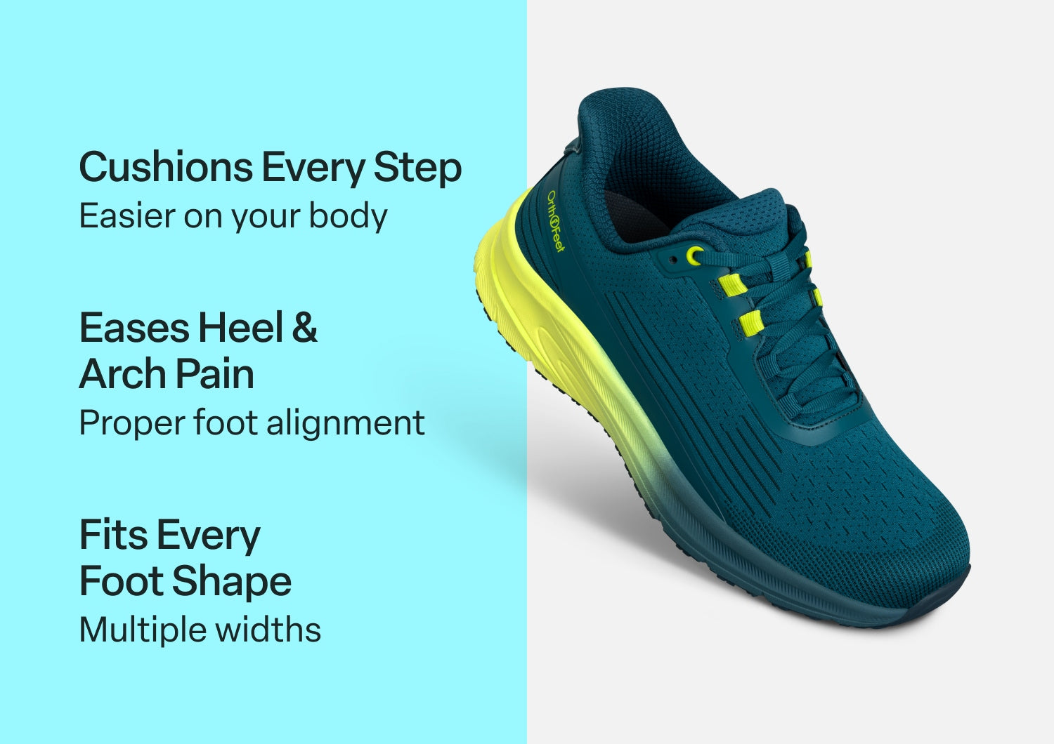 Alternative view of Dash Hands-Free - Deep Sea Green/Yellow