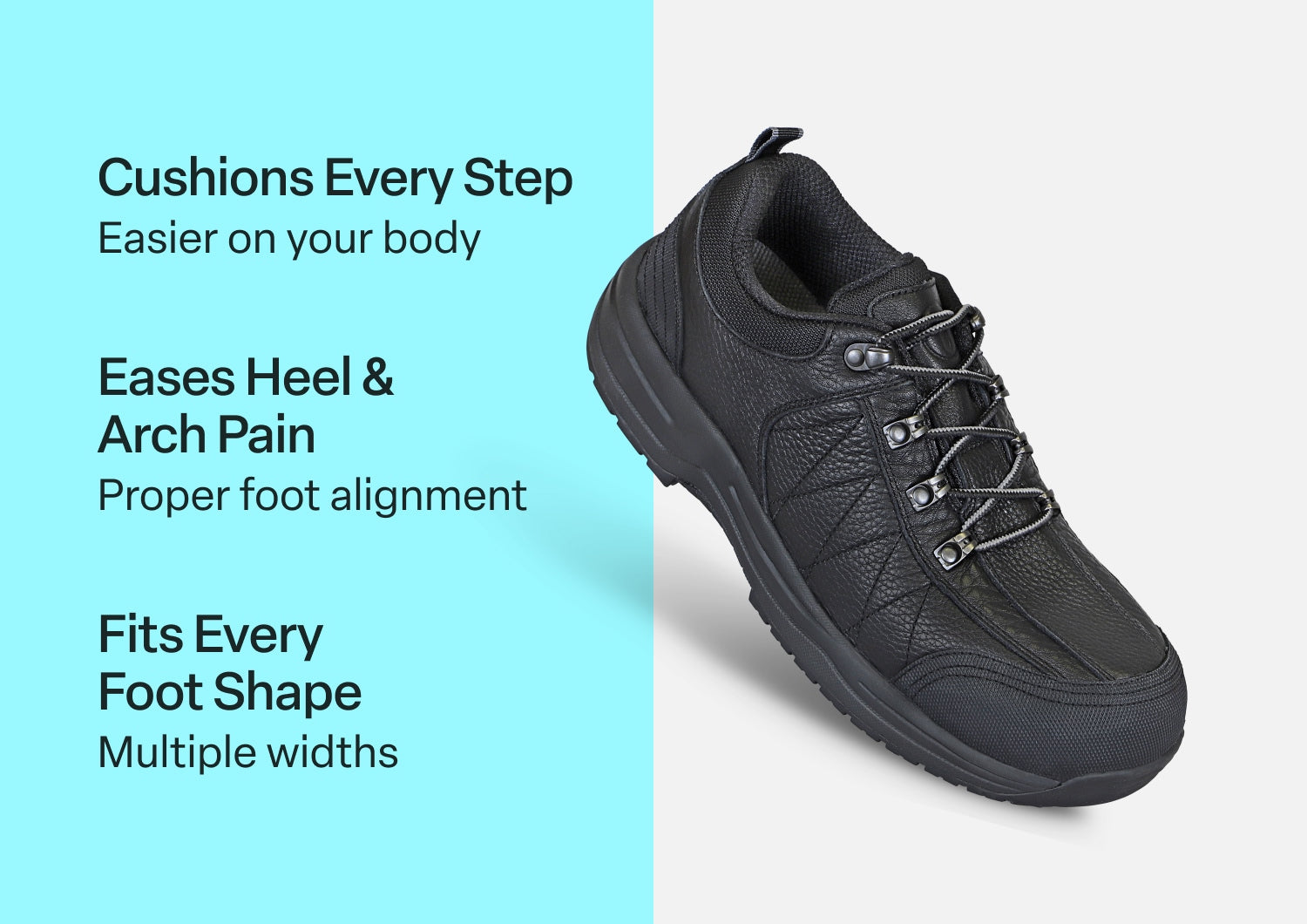Basalt Work Shoes - Black - Image 3