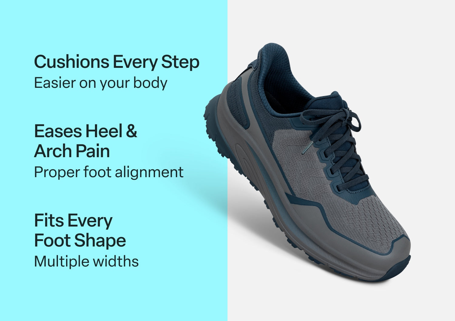 Alternative view of Tilos Trail Hands-Free - Gray/Teal