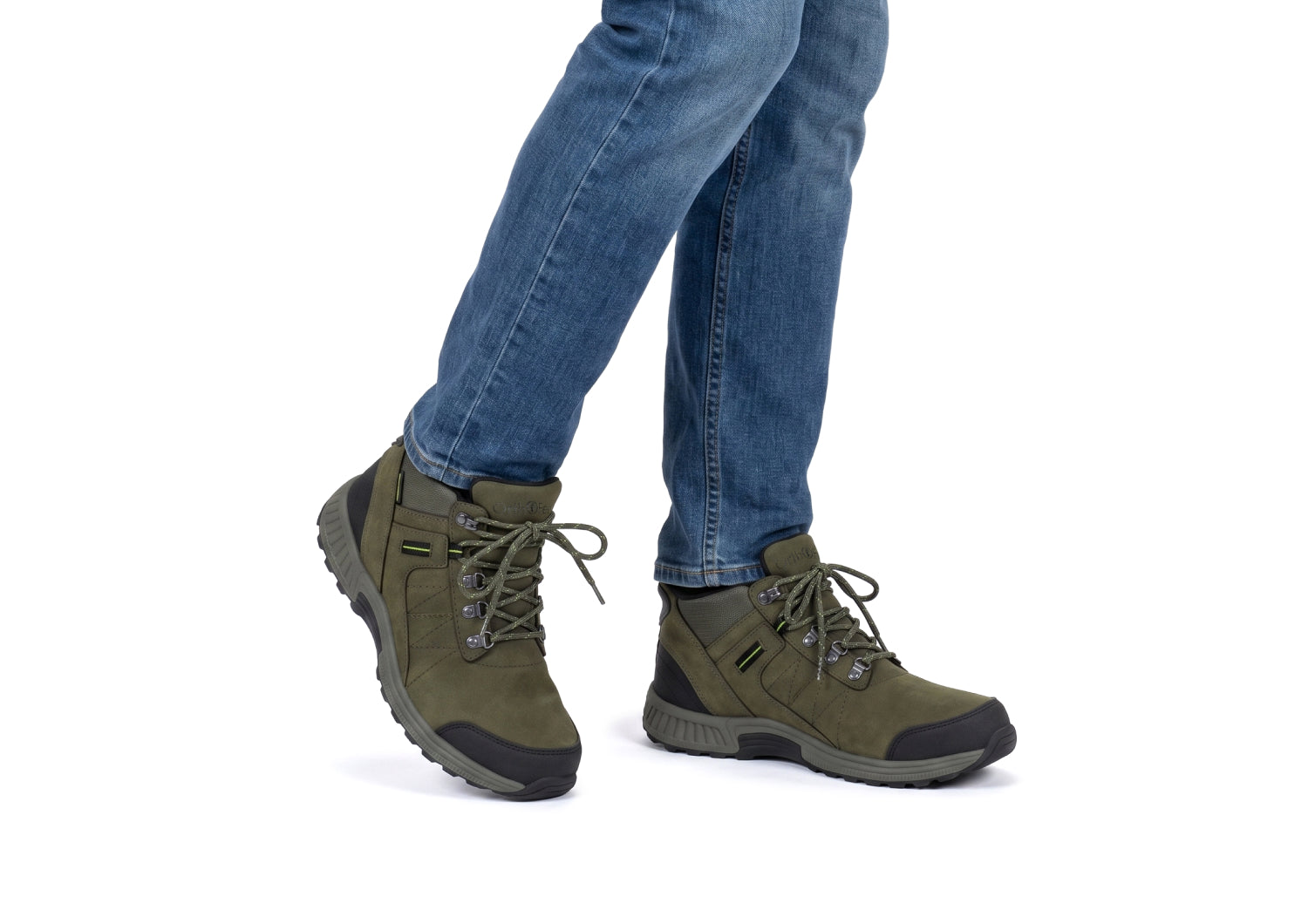 Alternative view of Dalton Hands-Free Waterproof - Olive/Lime Green