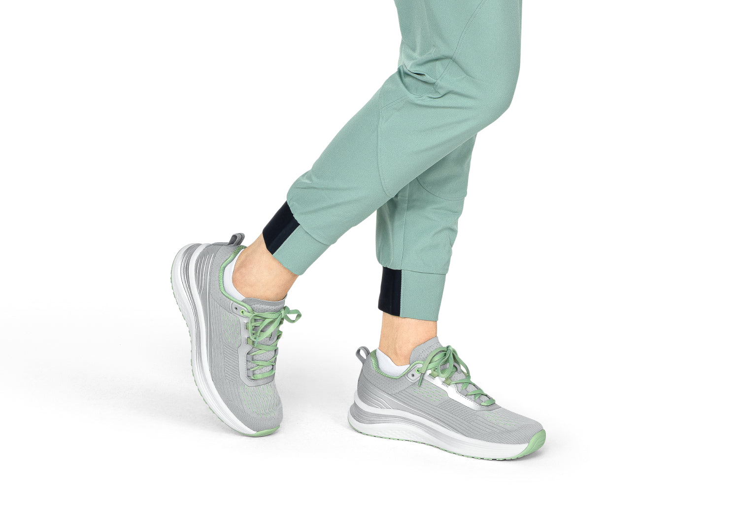 Alternative view of Relay - Gray/Silver/Mint