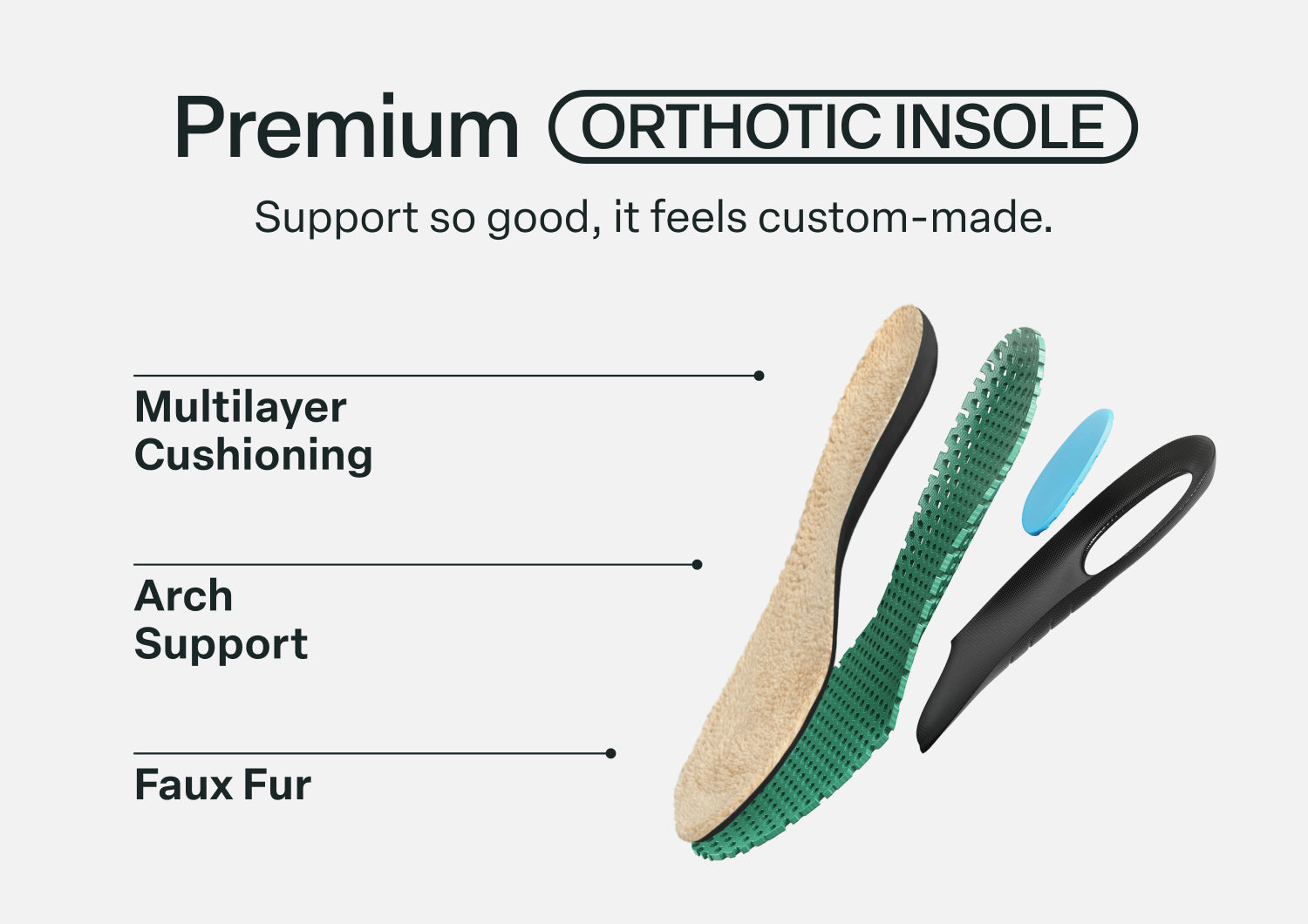 Women's Slipper Insoles - Tan - Image 5