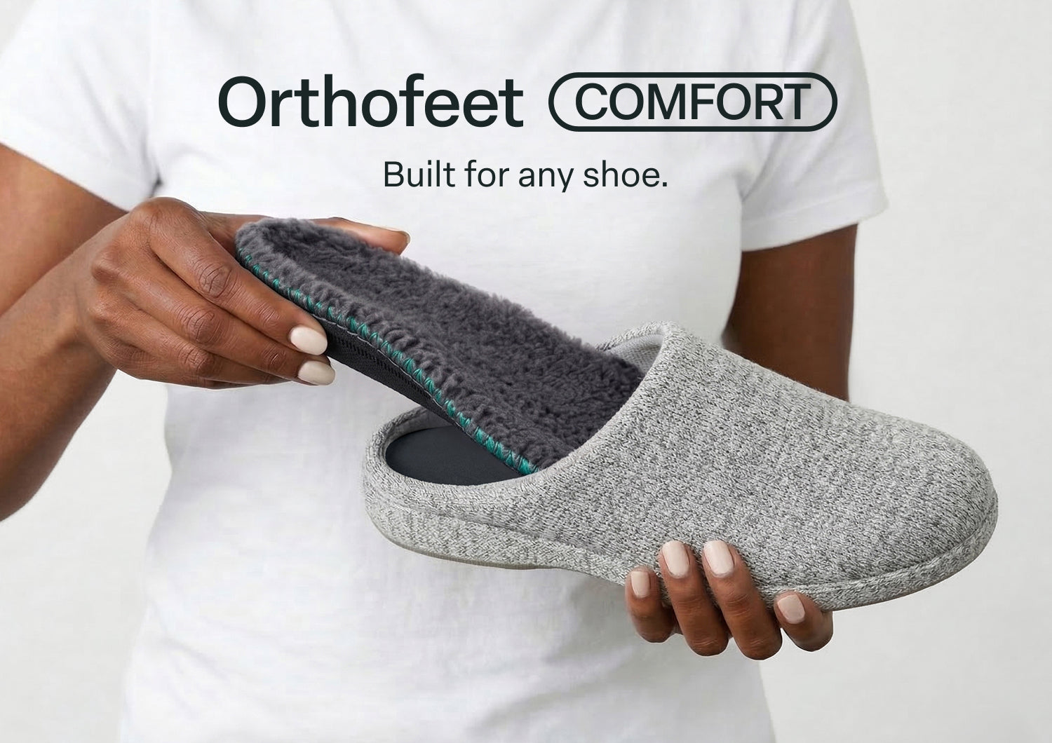 Alternative view of Women's Slipper Insoles - Gray