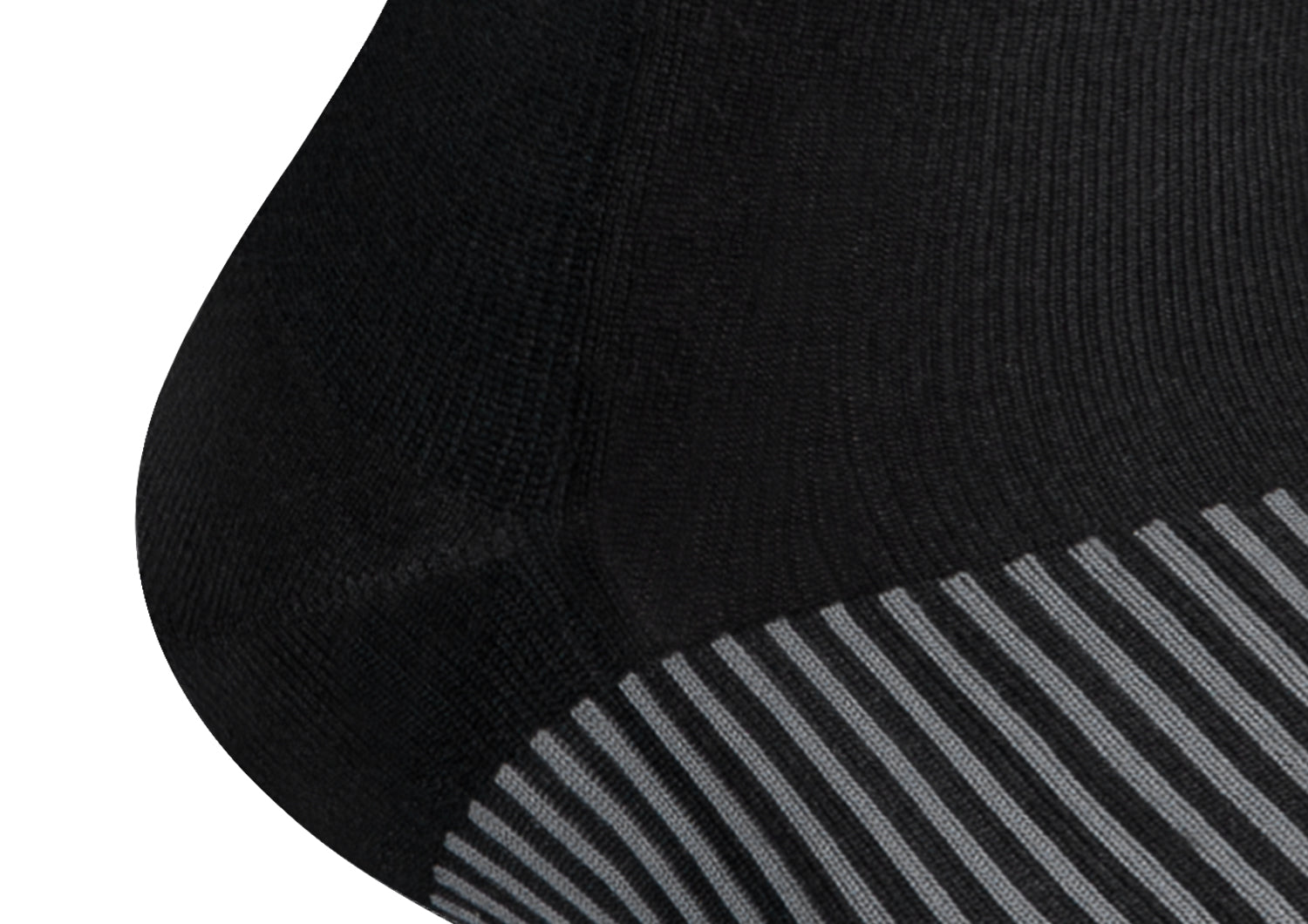 Mid-Calf Compression Socks 18-25 mmHg - Black - Image 7